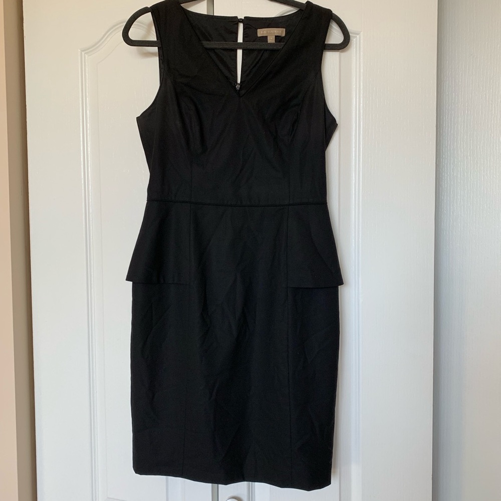 Ann Taylor peplum dress